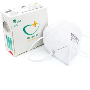REXPIRIA MASCHERINA FFP2 10 PEZZI SINGOLE