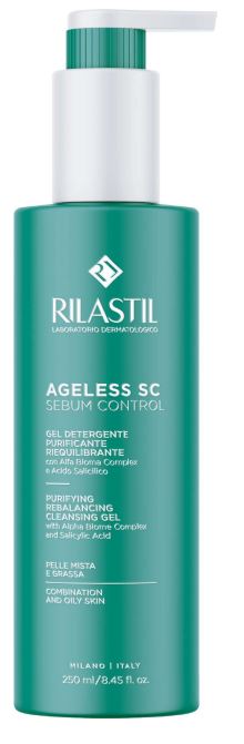 RILASTIL AGELESS SEBUM CONTROL GEL DETERGENTE