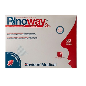 RINOWAY3% SALI IPERTONICI 60 BUSTE