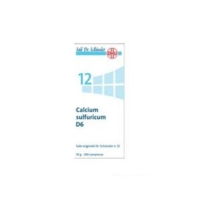 SALE DI SCHUSSLER 12 CALCIUM SULFURICUM 6DH