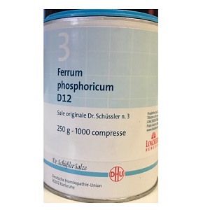 SALE DI SCHUSSLER 3 FERRUM PHOSPHORICUM 12DH 250 gr