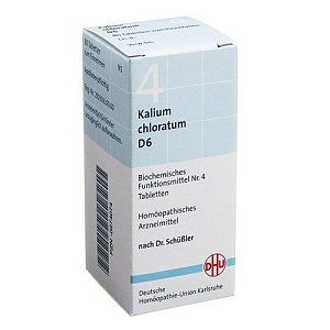 SALE DI SCHUSSLER 4 KALIUM CHLORATUM 6DH
