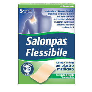 SALONPAS FLESSIBILE 5 CEROTTI 7x10CM