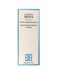 SCIROPPO BERTA BAMBINI FLACONE 130 gr