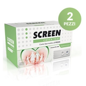 SCREEN TEST CONTA SPERMATICA UOMO 2 PEZZI