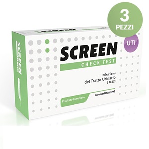SCREEN TEST INFEZ VIE URINARIE 3 PEZZI