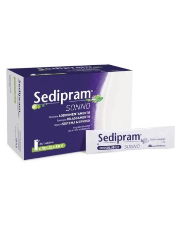 SEDIPRAM SONNO 24 STICK OROSOLUBILI