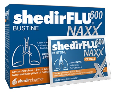 SHEDIRFLU 600 NAXX ARANCIA 20 BUSTE