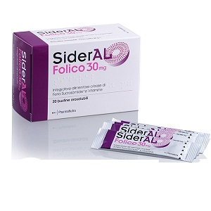 SIDERAL FOLICO 30 MG