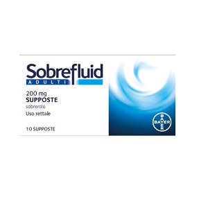 SOBREFLUID ADULTI 10 SUPPOSTE 200 mg