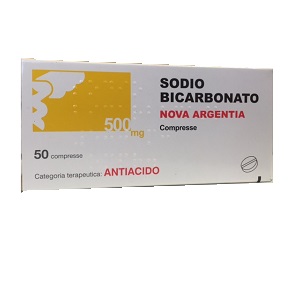 SODIO BICARBARBONATO 20 COMPRESSE 500 mg