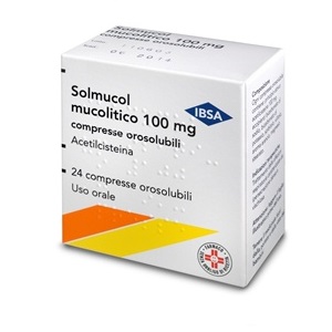 SOLMUCOL MUCOLITICO 24 COMPRESSE OROSOLUBILI 100 mg
