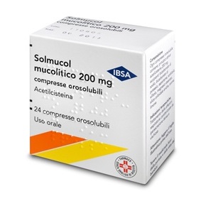 SOLMUCOL MUCOLITICO 24 COMPRESSE OROSOLUBILI 200 mg