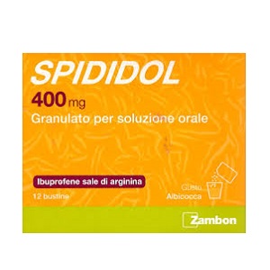 SPIDIDOL GRANULATO 12 BUSTE 400 mg Albicocca