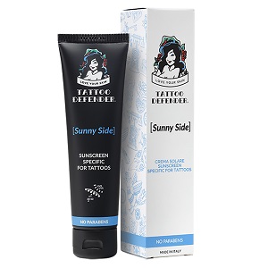 SUNNY SIDE CREMA SOLARE TATUAGGI