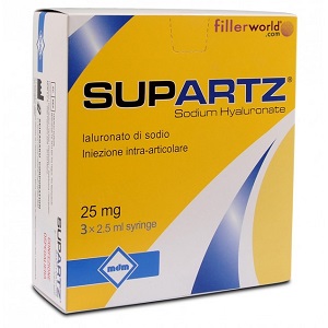 SUPARTZ SIRINGA INTRA-ARTICOLARE 2,5 ML 3 PEZZI