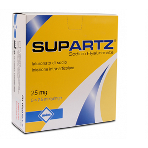 SUPARTZ SIRINGA INTRA ARTICOLARE 2,5 ML 5 PEZZI