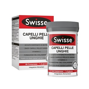 SWISSE CAPELLI PELLE UNGHIE 60 COMPRESSE