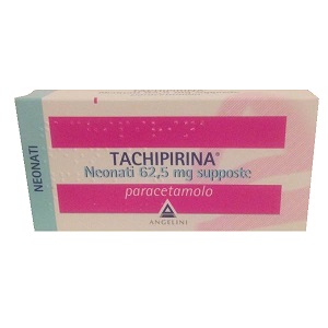 TACHIPIRINA NEONATI 10 SUPPOSTE 62,5 mg