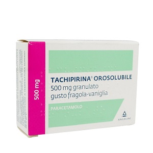 TACHIPIRINA OROSOLUBILE 12 BUSTE 500 mg