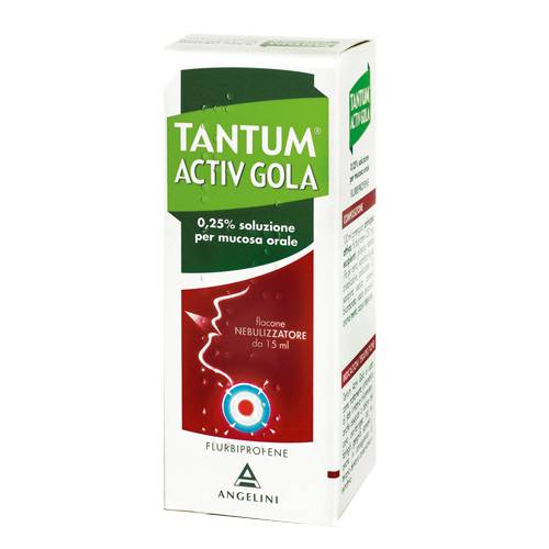 TANTUM VERDE GOLA NEBULIZZATORE 15 ml 0,25
