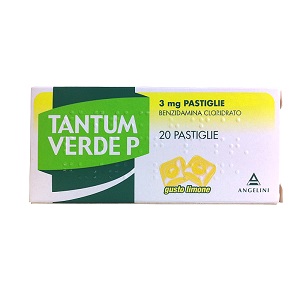 TANTUM VERDE P 20 PASTIGLIE 3 mg Limone