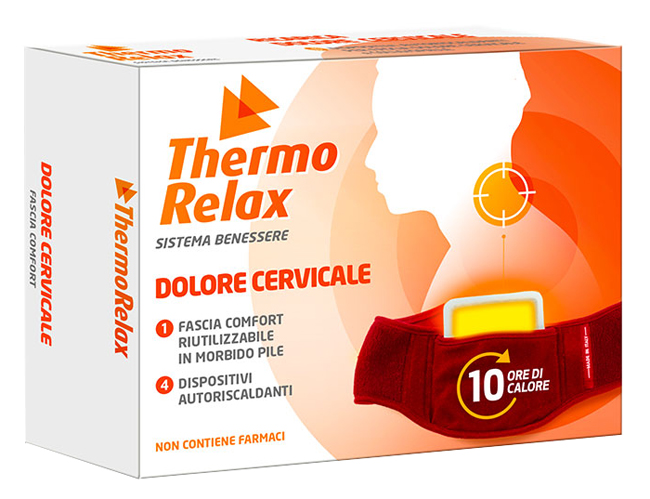THERMORELAX FASCIA COLLO + 4 DISPOSITIVI 