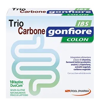 TRIOCARBONE GONFIORE IBS 10 BUSTE