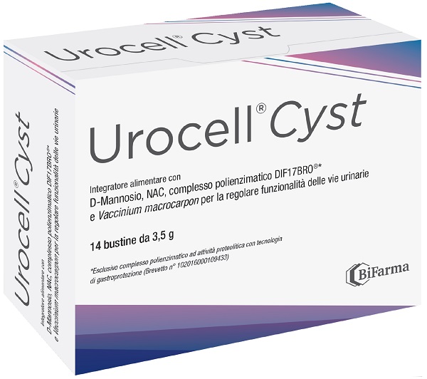UROCELL CYST 14 BUSTE