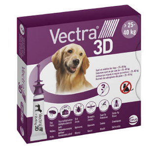 VECTRA 3D PIPETTE 25-40KG VIOLA