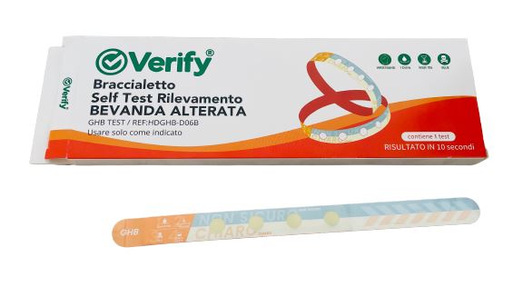 VERIFY BRACCIALETTO SELFTEST BEVANDA ALTERATA