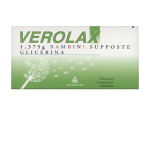 VEROLAX BAMBINI 18 SUPPOSTE 1,375 gr