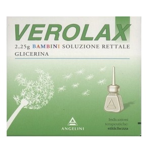 VEROLAX BAMBINI SOLUZIONE RETTALE 6 CLISMI 2,25 gr