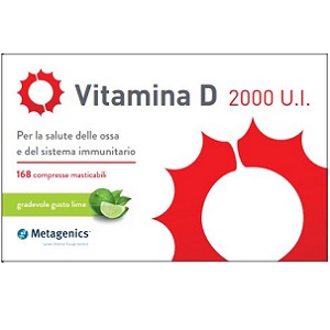 VITAMINA D 2000 UI 168 COMPRESSE MASTICABILI