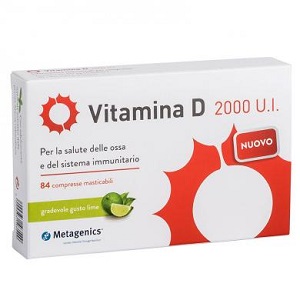 VITAMINA D 2000 UI 84 COMPRESSE MASTICABILI