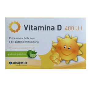 VITAMINA D 400 UI 168 COMPRESSE MASTICABILI