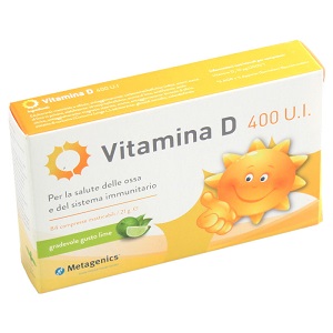 VITAMINA D 400 UI 84 COMPRESSE MASTICABILI