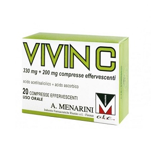 VIVIN C 20 Compresse Effervescenti 330 mg + 200 mg