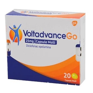 VOLTADVANCEGO 20 CAPSULE MOLLI 25 MG