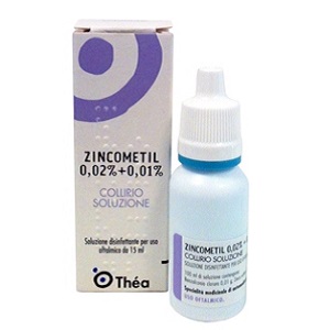 ZINCOMETIL COLLIRIO 0,02% + 0,01% 15 ml