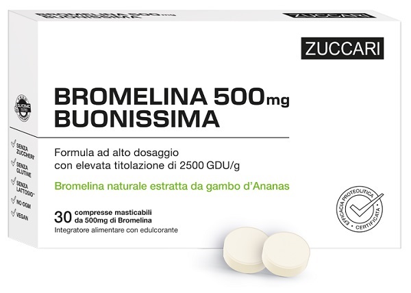 ZUCCARI BROMELINA 500 BUONISSIMA 30 Compresse