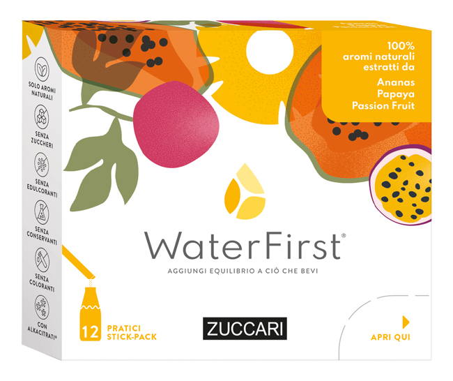 ZUCCARI WATERFIRST ANANAS PAPAYA PASSION FRUIT