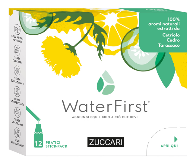 ZUCCARI WATERFIRST CETRIOLO CEDRO TARASACO
