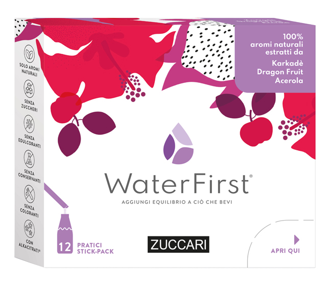 ZUCCARI WATERFIRST KARKADE DRAGON FRUIT ACEROLA 12 STICK