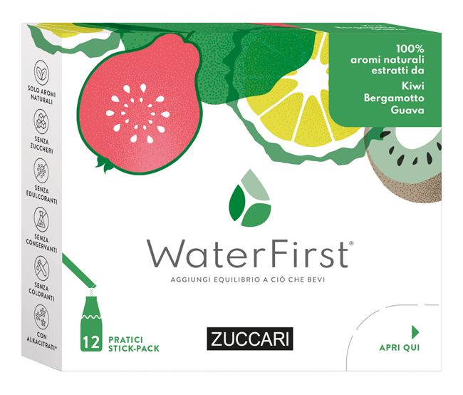ZUCCARI WATERFIRST KIWI BERGAMOTTO GUAVA 12 STICK