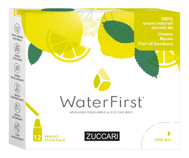 ZUCCARI WATERFIRST LIMONE MENTA SAMBUCO 12 STICK