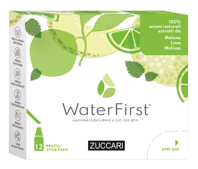 ZUCCARI WATERFIRST MELONE LIME MELISSA 12 STICK