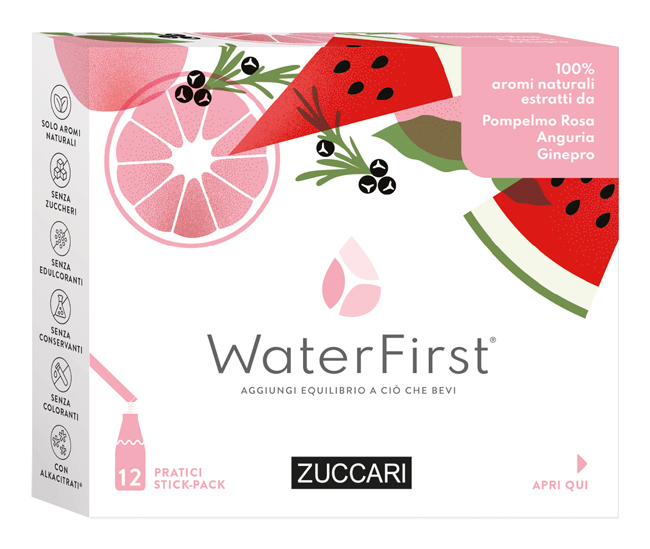 ZUCCARI WATERFIRST POMPELMO ANGURIA GINEPRO