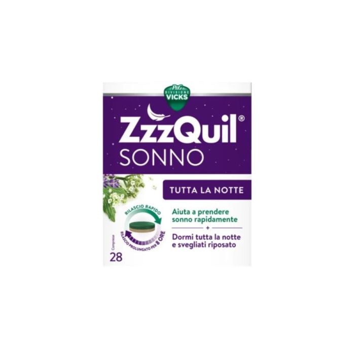 ZZZQUIL SONNO TUTTA NOTTE 28 COMPRESSE