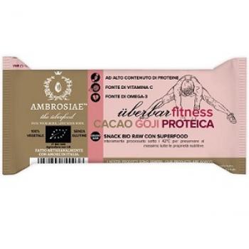AMBROSIAE UBERBARFITNESS CHOCO GOJI PROTEICA
